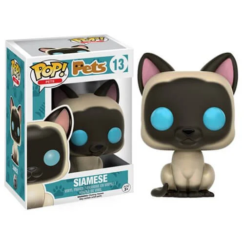 Figurine Pop! Pets Chat Siamois Funko Pop! Image 1