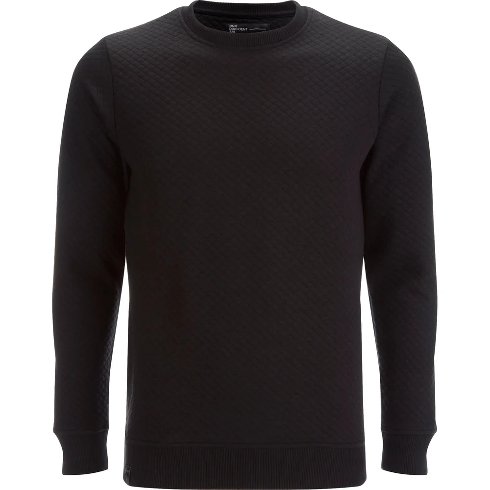 Sweat Homme Dissident Claredale Quilted - Noir - S - Noir Image 1