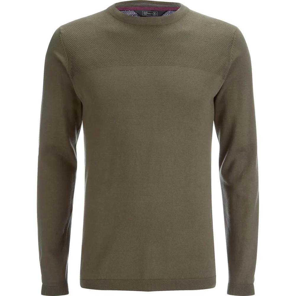 Pull Dissident pour Homme Stelios -Kaki - S - Vert Citron Image 1