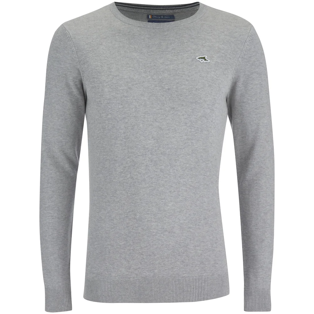 Pull Le Shark pour Homme Union Coton -Gris Chiné - S - Gris Image 1