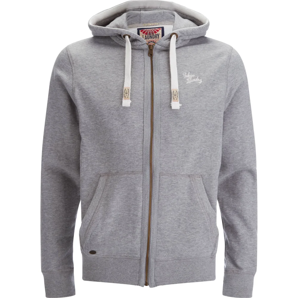 Sweat Tokyo Laundry pour Homme Wood River -Gris Chiné - S - Gris Image 1