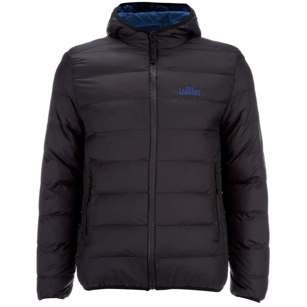Doudoune Tokyo Laundry pour Homme Nickleby -Noir - S - Noir Image 1