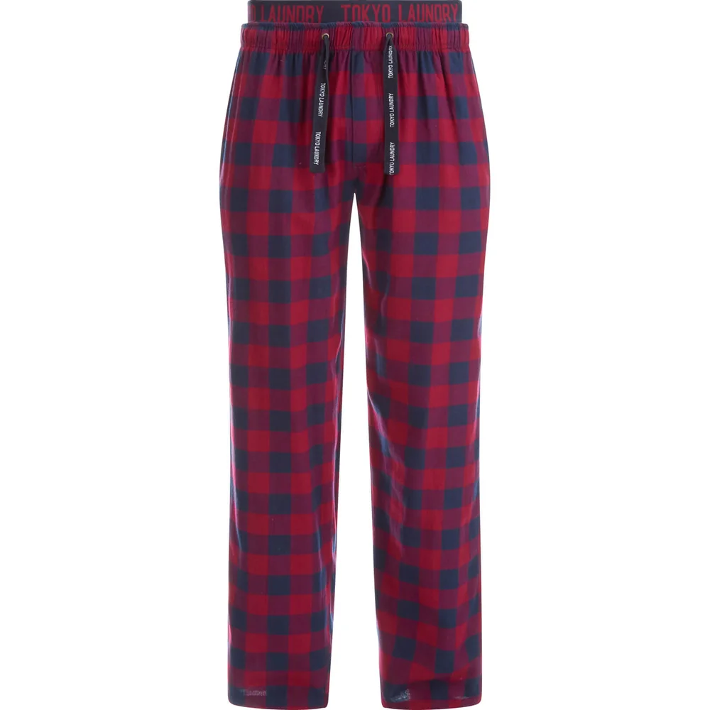 Pantalon Décontracté Tokyo Laundry pour Homme Cliffords -Rouge - S - Rouge Image 1