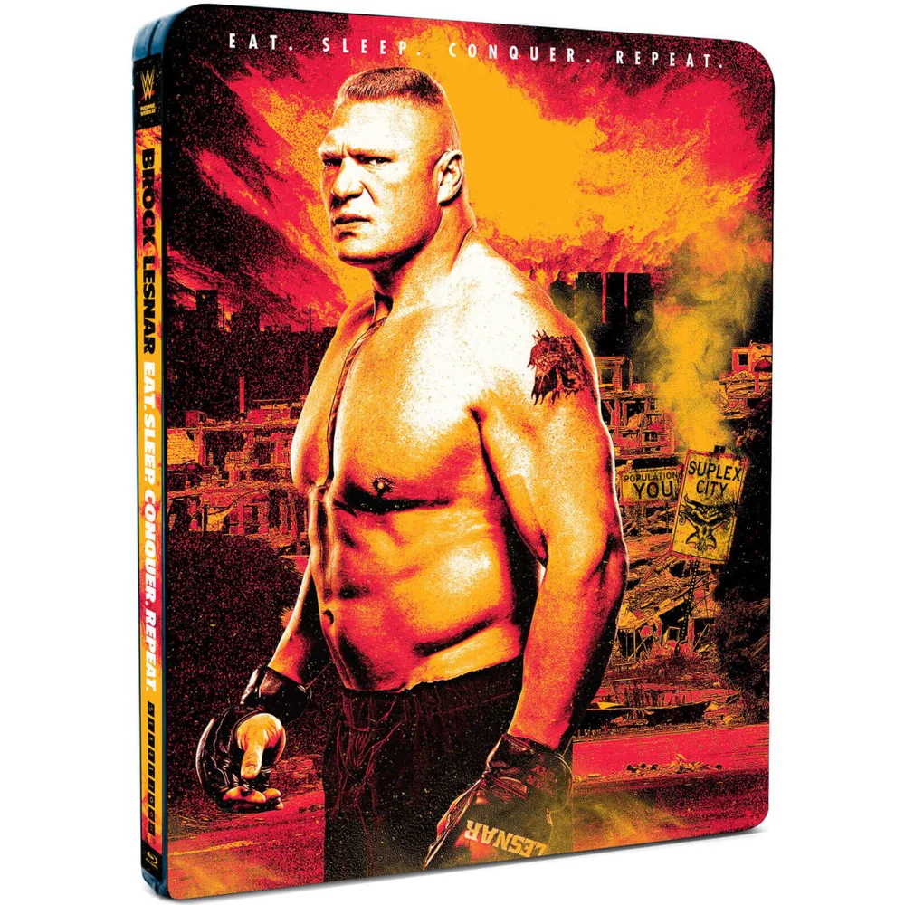 WWE: Brock Lesnar - Eat. Sleep. Conquer. Repeat. (Steelbook Édition Limitée) Image 1