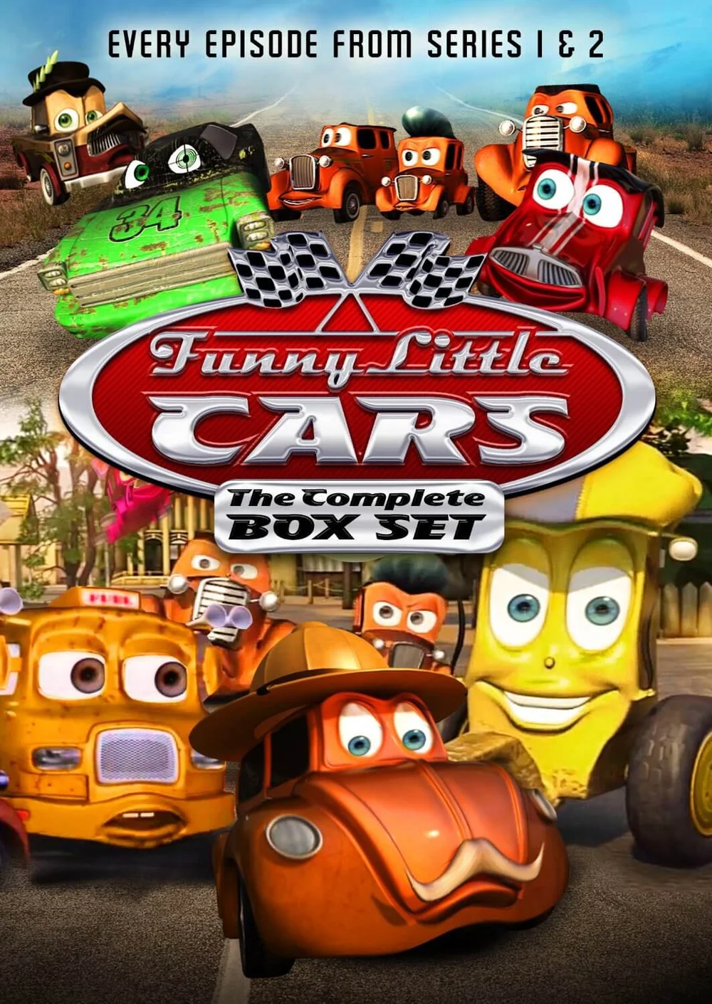 Funny Little Cars - Volume 1 & 2 Image 1