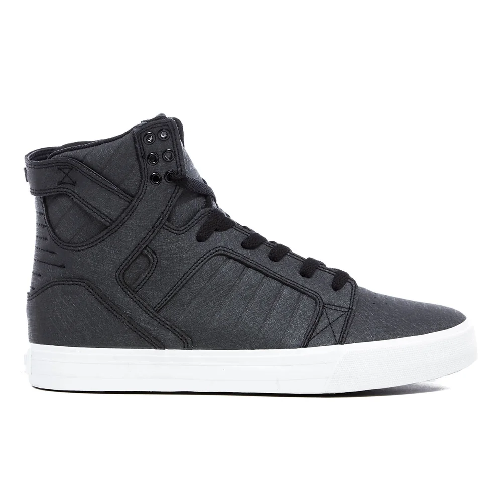 Baskets Montantes Supra Homme Skytop -Noir - UK 7/EU 41 - Black/White Image 1