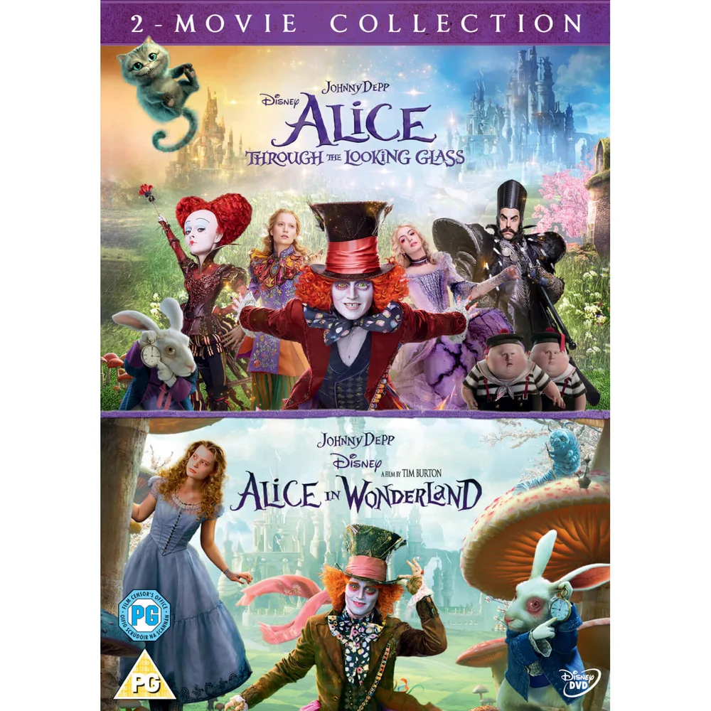De l'autre côté du miroir/Alice au pays des merveilles - Pack double Image 1