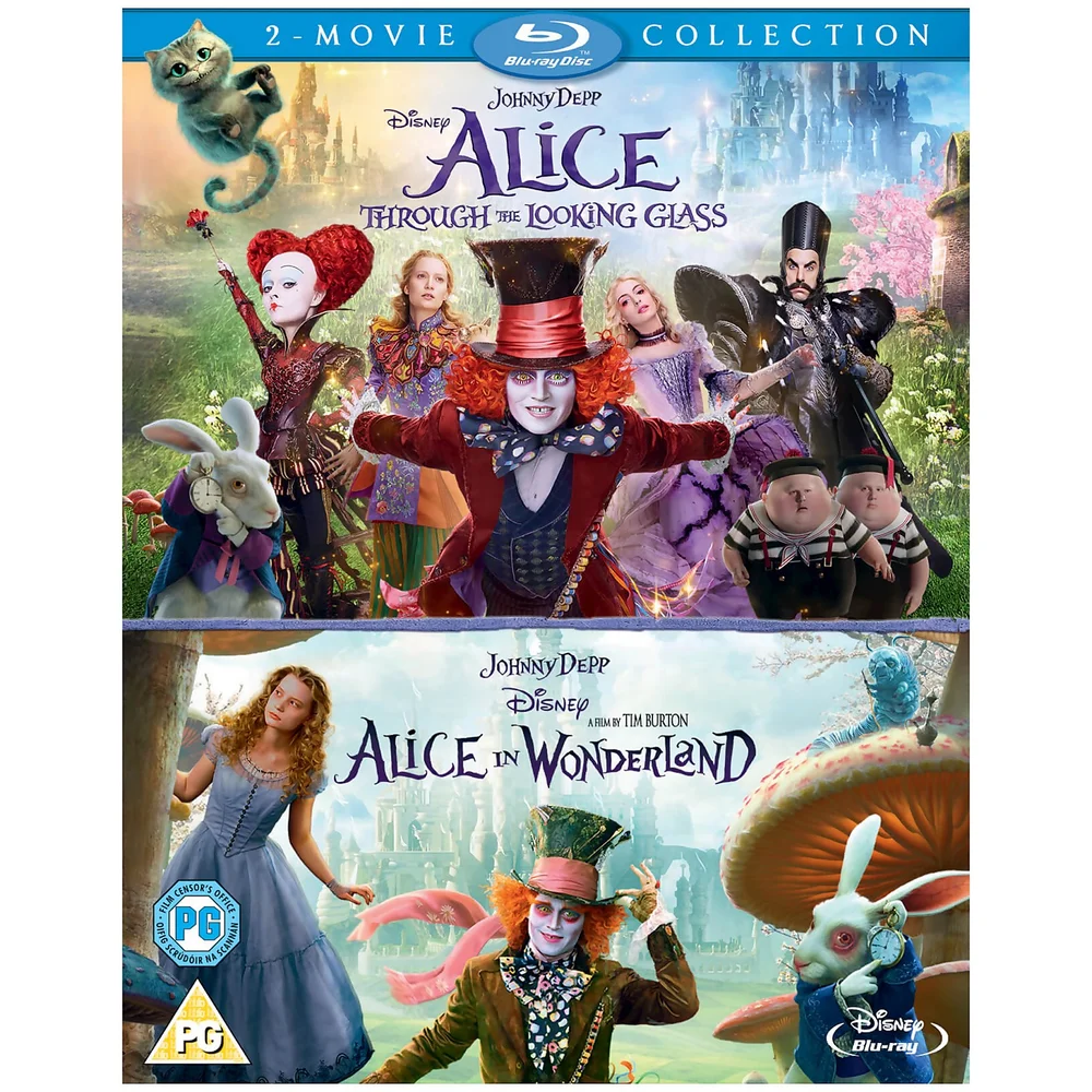 De l'autre côté du miroir/Alice au pays des merveilles - Pack double Image 1