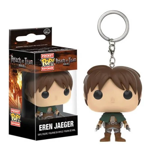 Porte-Clef Pocket Pop! Eren Jaeger - Attaque des Titans Image 1