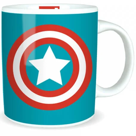 Tasse Logo Captain America -Marvel Image 1