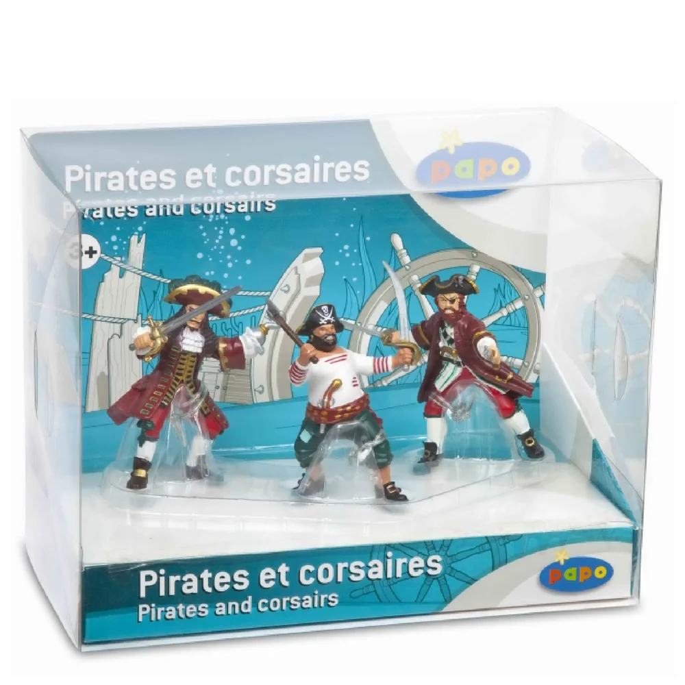 Papo Pirates et Corsaires (3 Figurines) Image 1