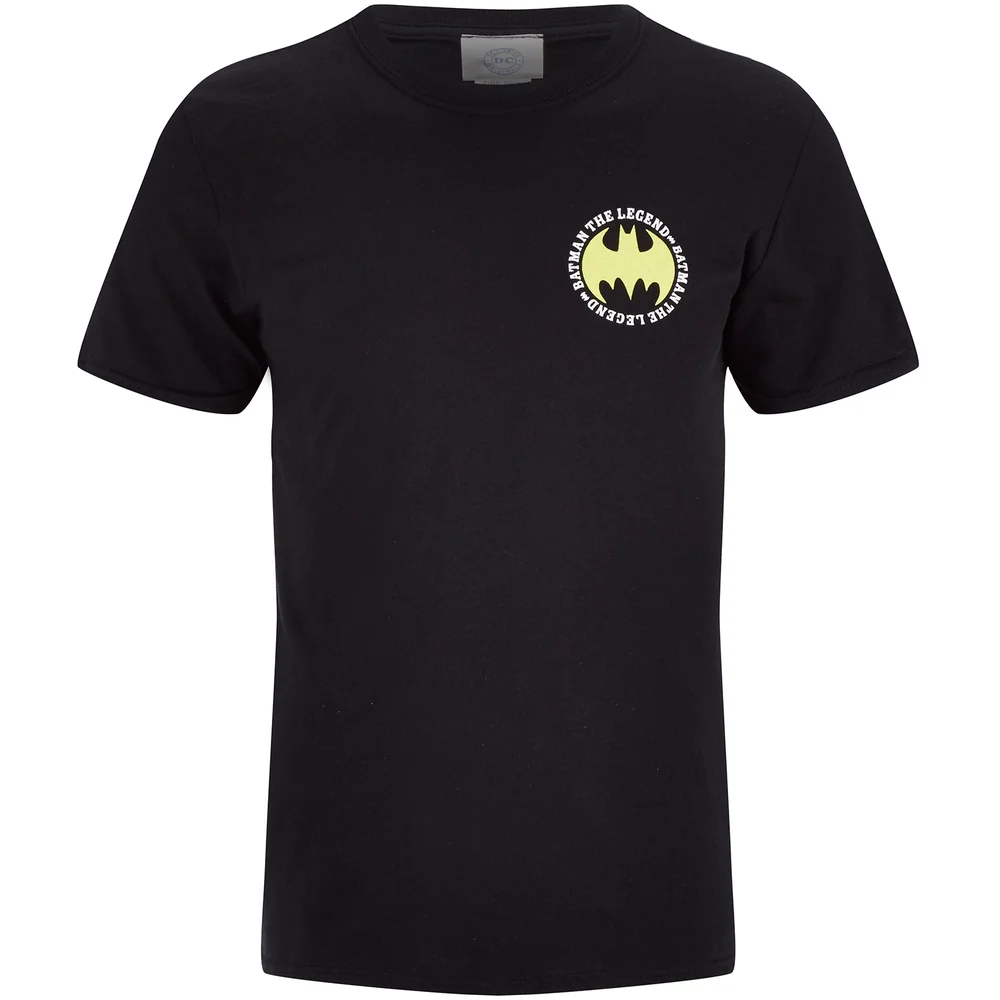 T-Shirt Homme DC Comics Logo Batman The Legend - Noir - S Image 1