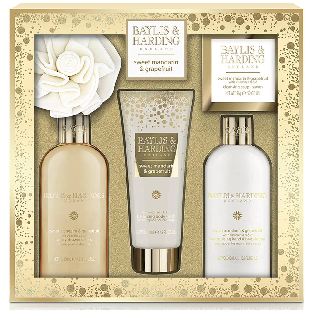 Coffret Cadeau Spa Mandarine et Pamplemousse Baylis & Harding Image 1