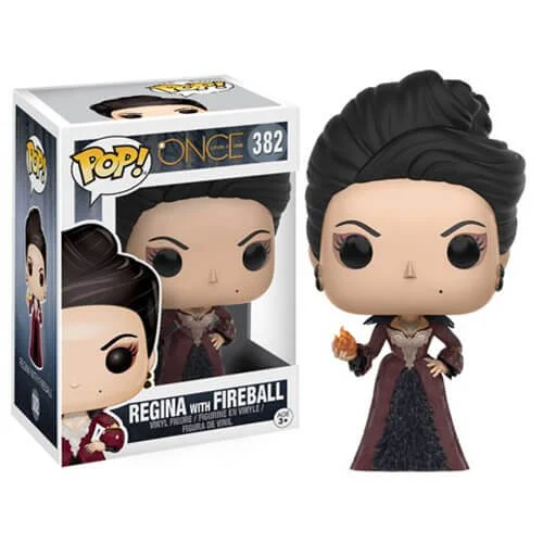 Figurine Regina avec boule de feu Once Upon A Time Funko Pop! Image 1