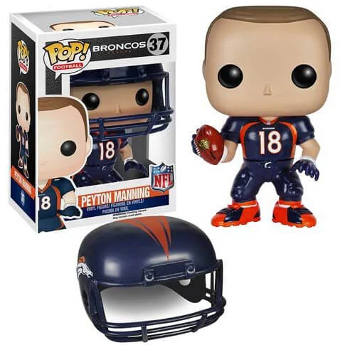 NFL Peyton Manning 2ème Vague Figurine Funko Pop! Image 1