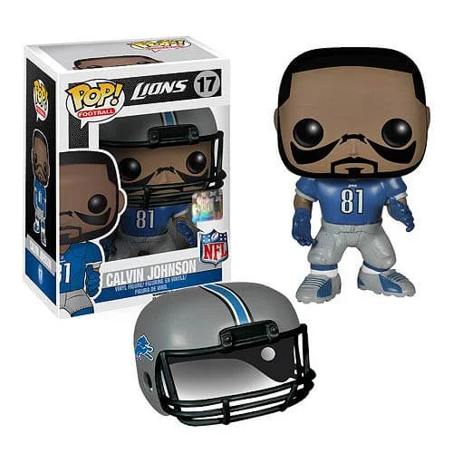 Figurine Funko Pop! NFL Calvin Johnson 1ère Vague Image 1