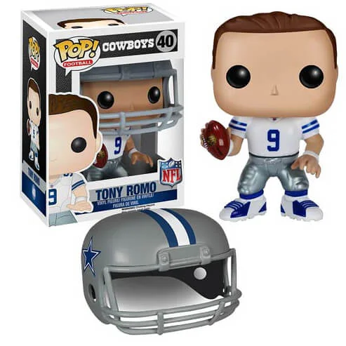 Figurine NFL Tony Romo 2ème Vague Funko Pop! Image 1