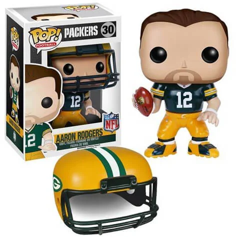 NFL Aaron Rodgers 2ème Vague Figurine Funko Pop! Image 1