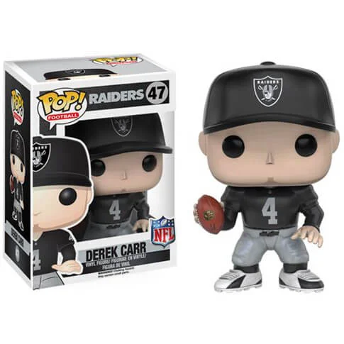 Figurine Pop! NFL Derek Carr 3ème Vague Image 1