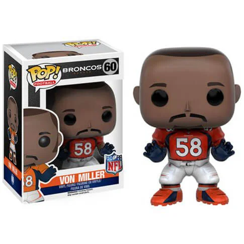 Figurine Pop! NFL Von Miller 3ème Vague Image 1