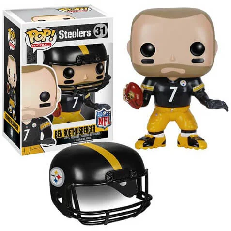 NFL Ben Roethlisberger 2ème Vague Figurine Funko Pop! Image 1