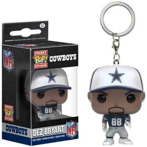 Porte-Clés Pocket Pop! NFL Dez Bryant Image 1