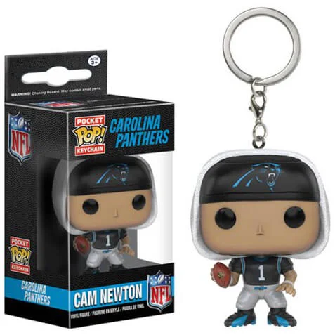 Porte-Clef Pocket Pop! NFL - Cam Newton Image 1
