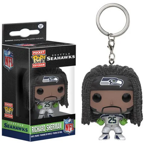 Porte-clés Pocket Pop! NFL Richard Sherman Image 1