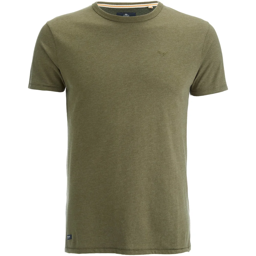 T-Shirt Homme Threadbare William - Kaki - S - Vert Citron Image 1