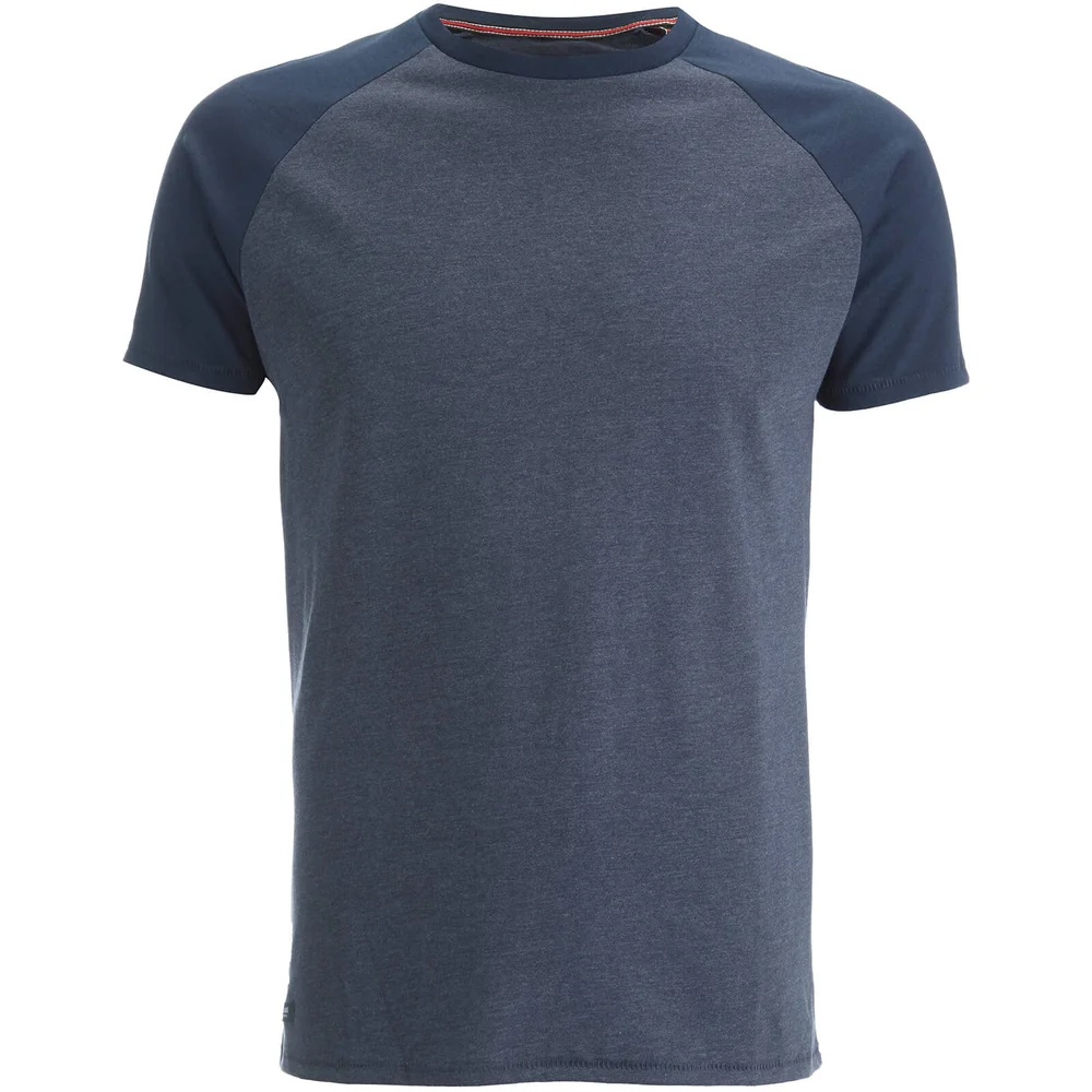 T-Shirt Threadbare Abbot Raglan - Bleu Marine - S Image 1
