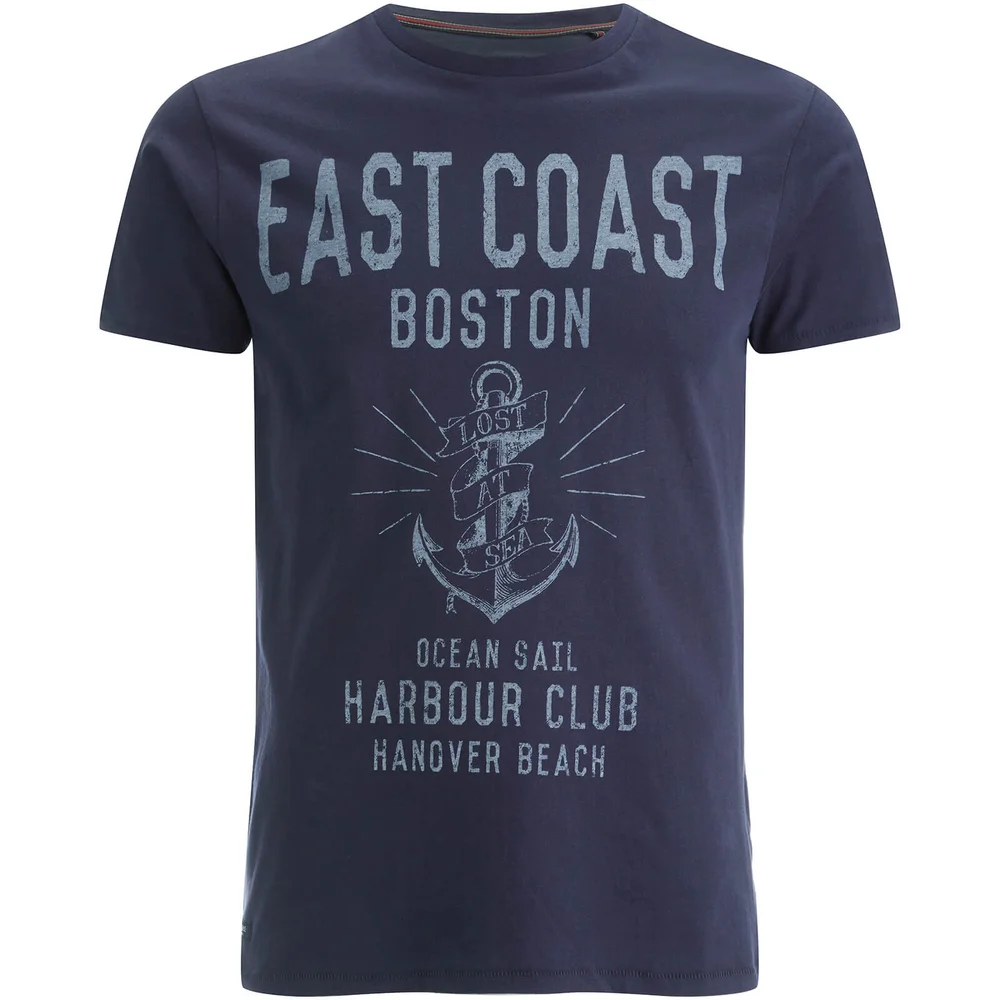 T-Shirt Homme Threadbare Maple - Bleu Marine - S Image 1