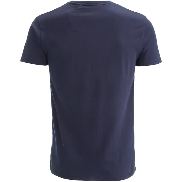 T-Shirt Homme Threadbare Maple - Bleu Marine