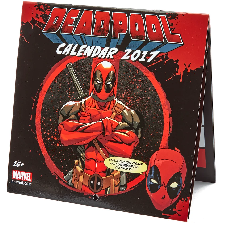 My Geek Box Deadpool Calender Image 1