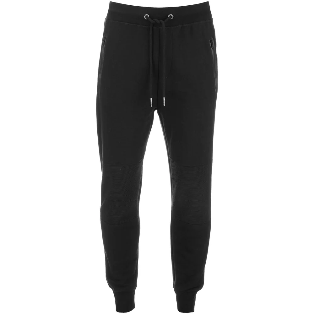 Jogging Threadbare pour Homme Mersey -Noir - S - Noir Image 1