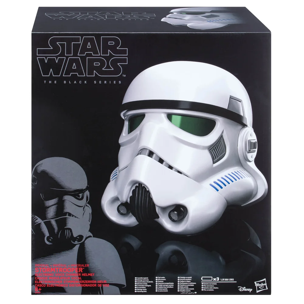 Casque impérial de Stormtrooper Star Wars Black Series Modificateur Voix Image 1