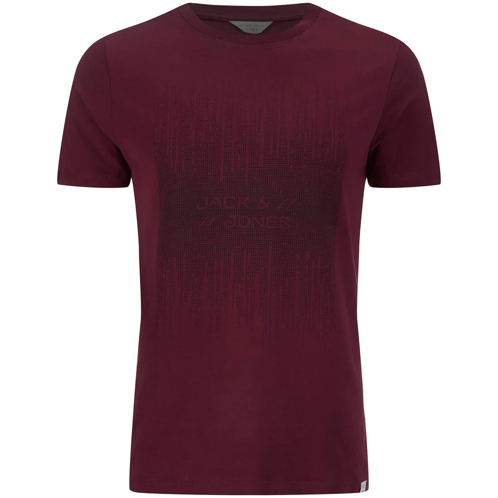 T-Shirt Jack & Jones Core Valentino -Grenat - S - Burgundy Image 1