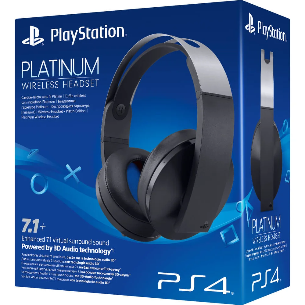 Sony PlayStation 4 Casque de Jeu Sans Fil Platinum Image 1