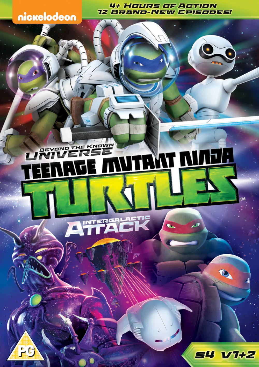 Les Tortues Ninja : Au-delà des frontières de l'espace & Attaque intergalactique (S4, V1 & V2) Image 1