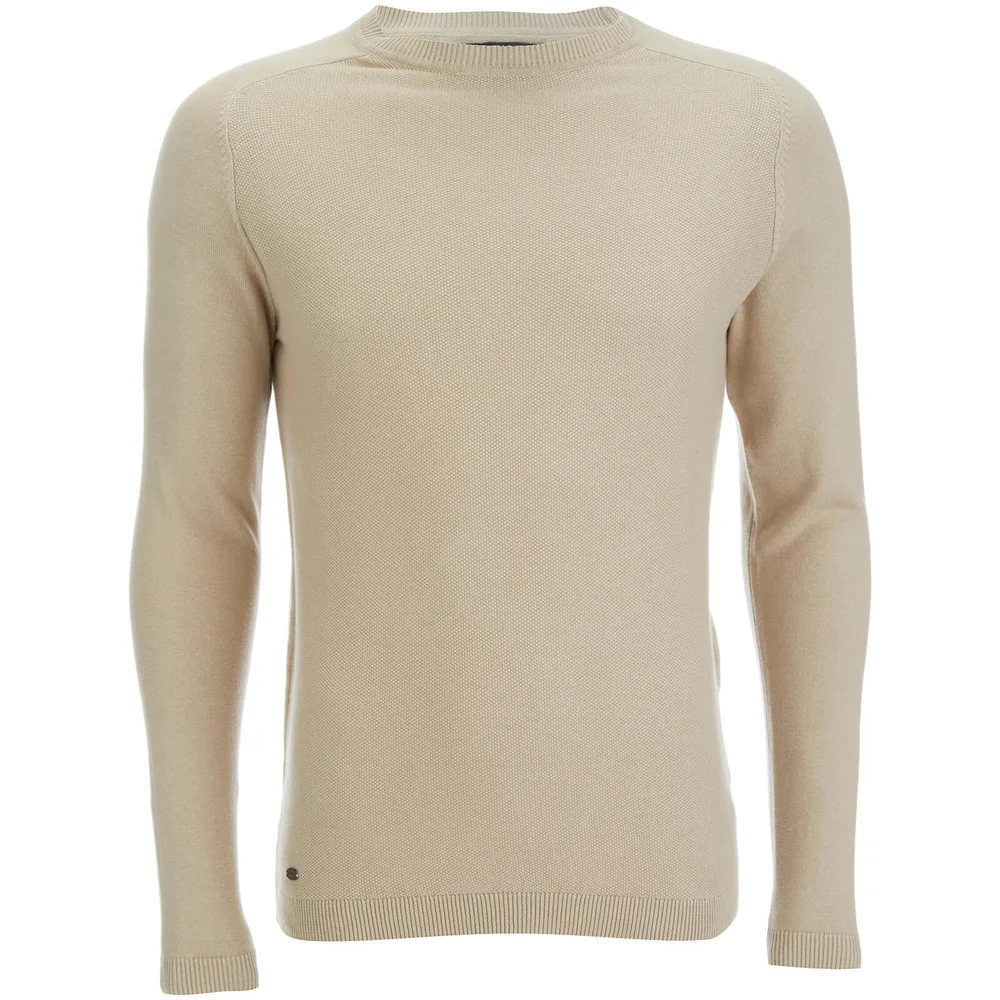 Pull Kensington Eastside pour Homme Henry Coton -Gris - XXL - Crème Image 1
