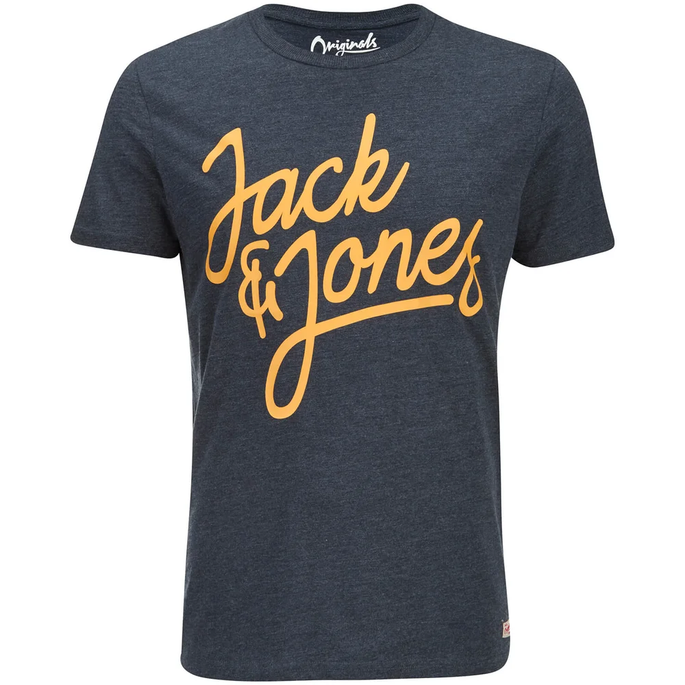 T-Shirt Jack & Jones Homme Originals Atom -Marine - S - Bleu Image 1