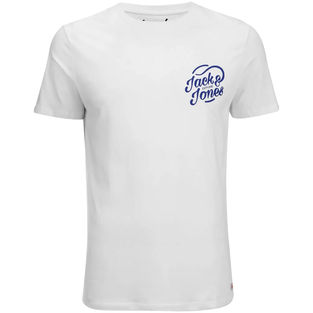 T-Shirt Jack & Jones Homme Originals Freebie -Blanc - S - Blanc Image 1