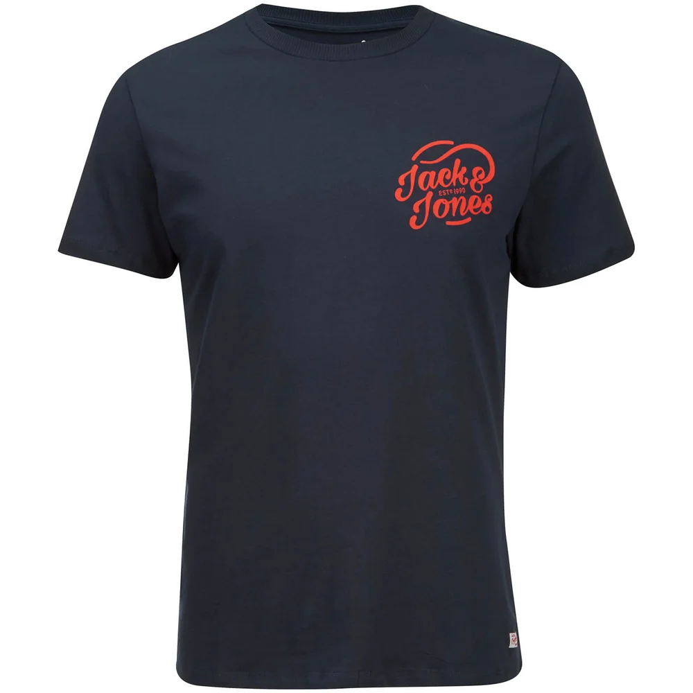 T-Shirt Jack & Jones Originals Homme Freebie -Marine - S - Bleu Image 1