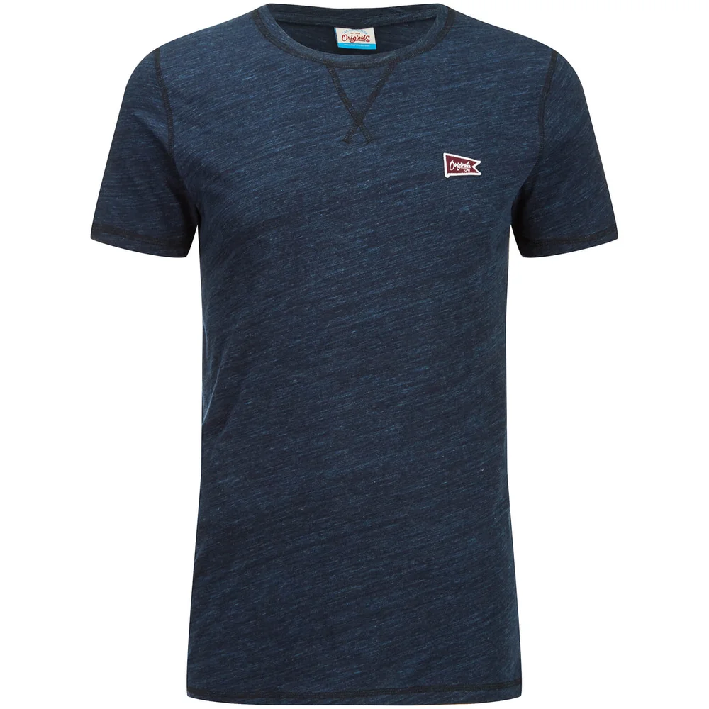 T-Shirt Jack & Jones Homme Originals Kingpin -Bleu Marine - S - Bleu Image 1