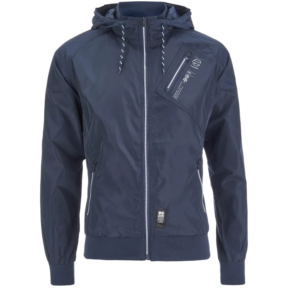 Sweat Crosshatch pour Homme Flexon -Iris Marine - S - Bleu Image 1