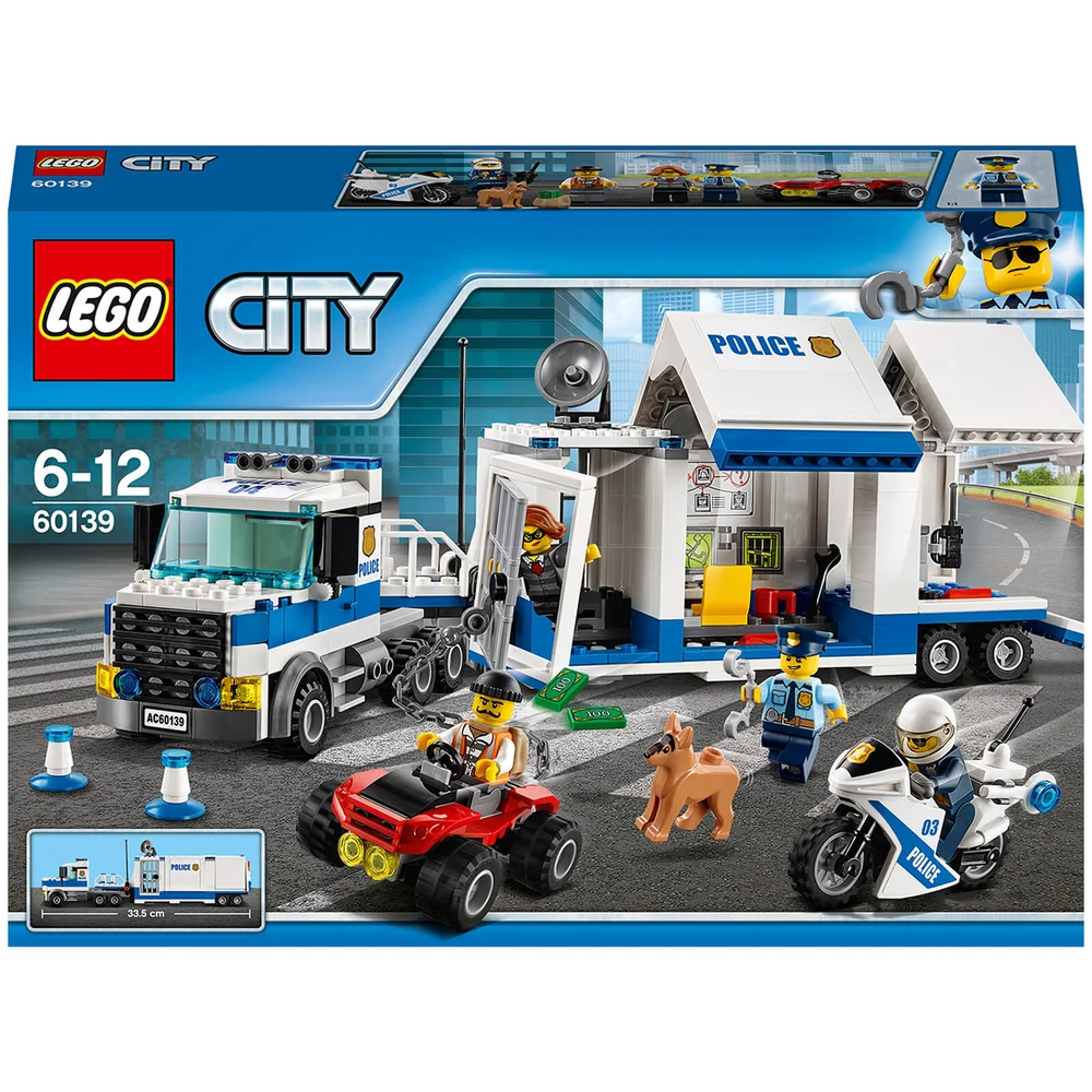 LEGO City : Le poste de commandement mobile (60139) Image 1