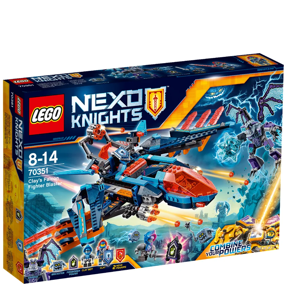 LEGO Nexo Knights: Le faucon de combat de Clay (70351) Image 1