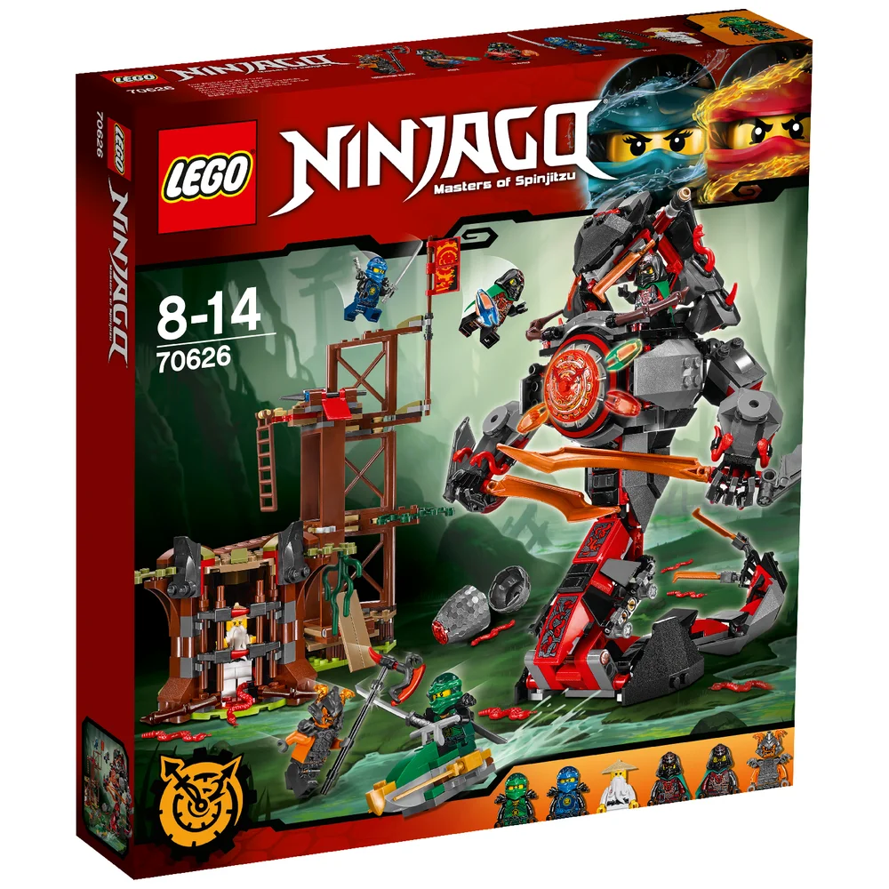 LEGO Ninjago: L'attaque de la prison Vermillion (70626) Image 1