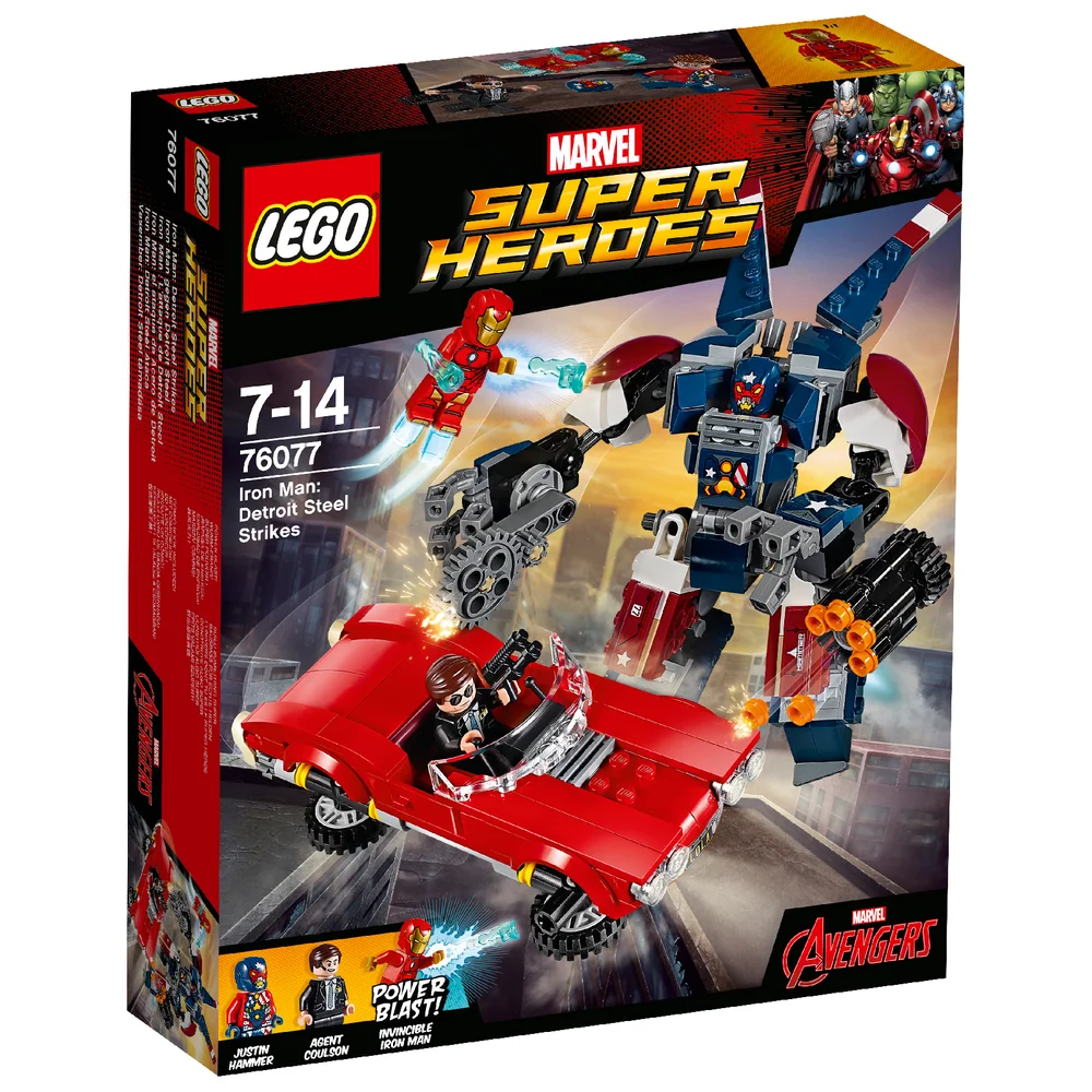 LEGO Marvel Superheroes: Iron Man : L'attaque de Detroit Steel (76077) Image 1