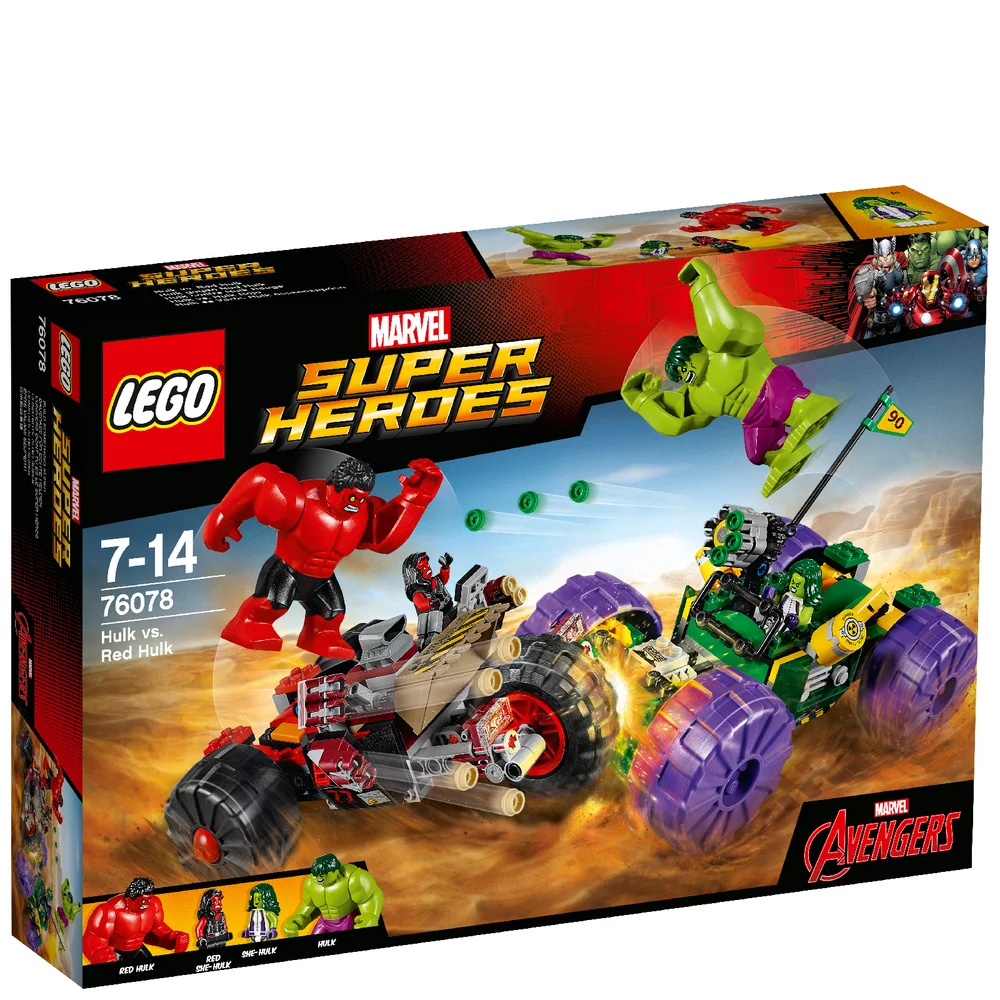 LEGO Marvel Superheroes: Hulk contre Hulk Rouge (76078) Image 1