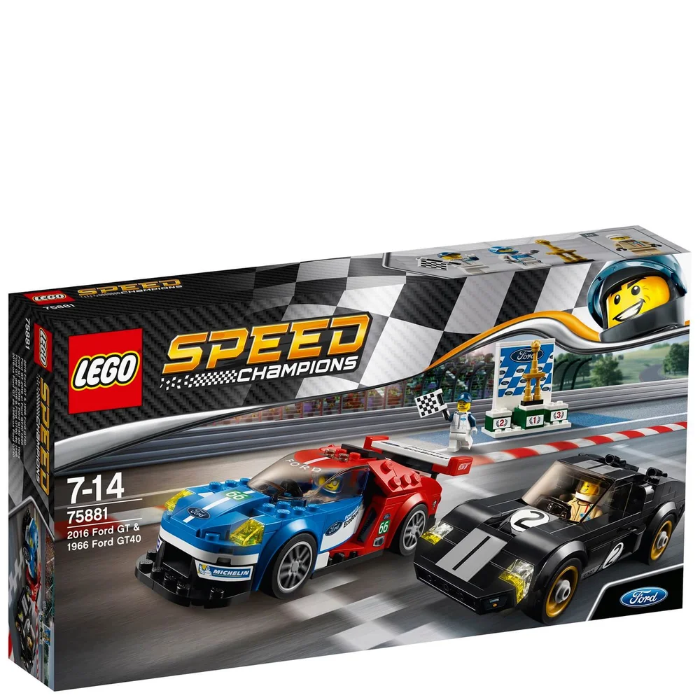 LEGO Speed Champions : Ford GT 2016 & Ford GT40 1966 Image 1